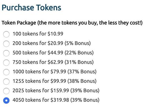 chaterbate token value|Chaturbate Token Calculator Easily Convert Your Tokens